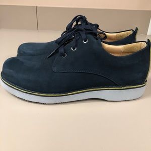 Men’s Samuel Hubbard Navy Suede shoes